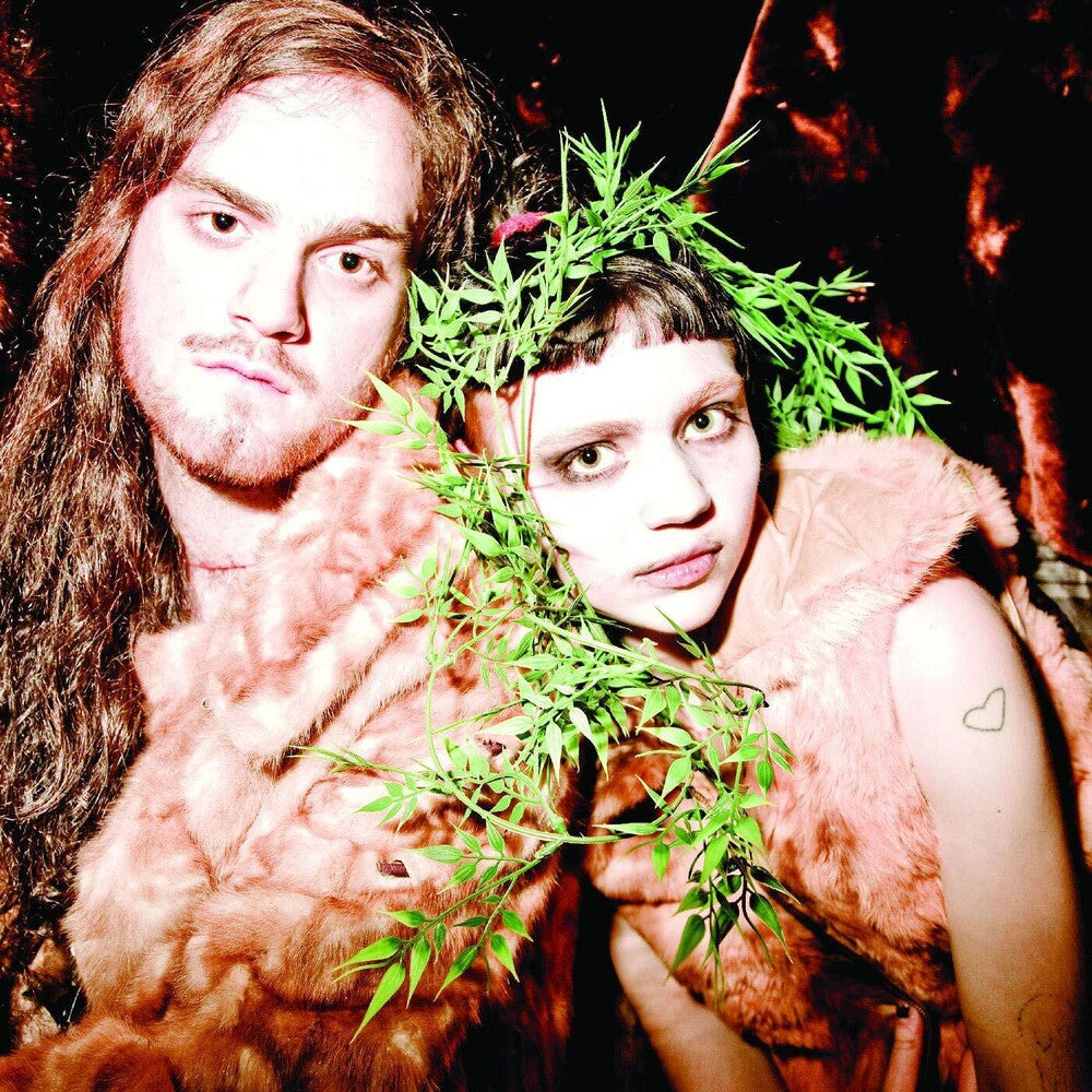 the album cover for Grimes / Deon - Darkbloom
