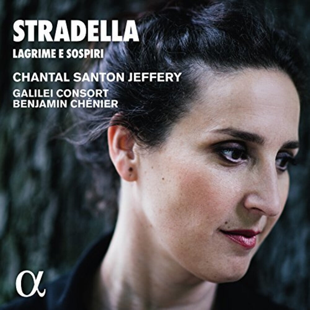 the album cover for Stradella / Santon-Chantal Jeffery / Chenier - Lagrima E Sospiri
