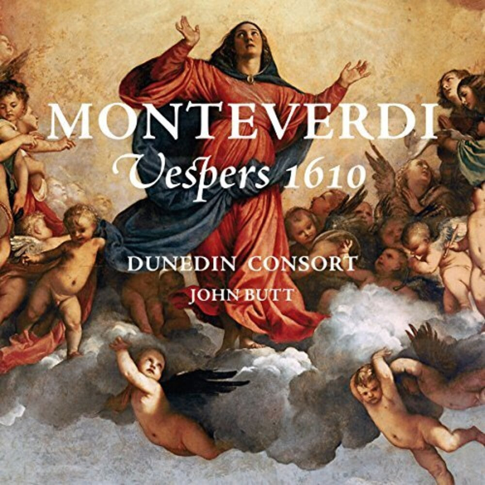 the album cover for Monteverdi / John Butt / Dunedin Consort - Vespers 1610