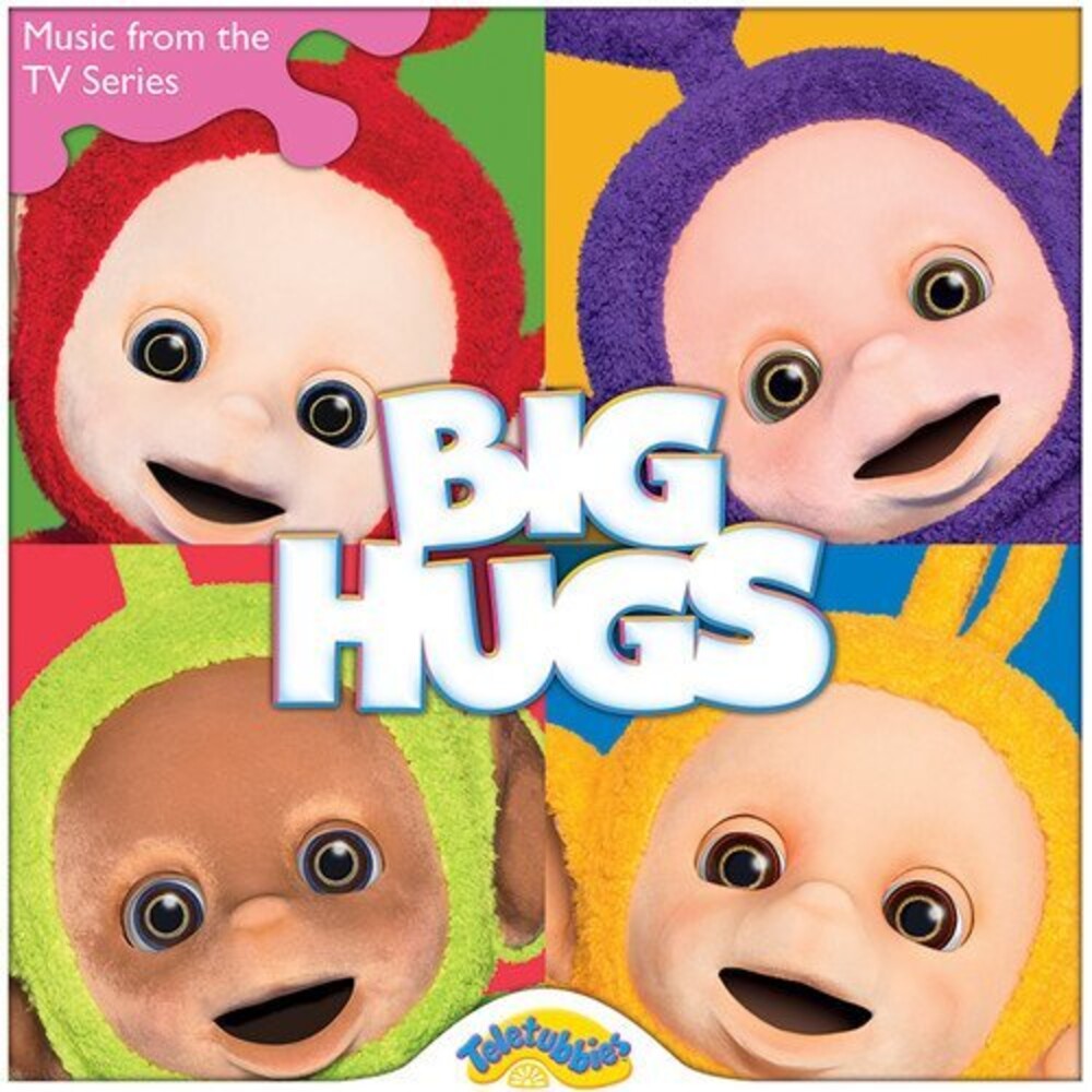 the album cover for Teletubbies - Big Hugs