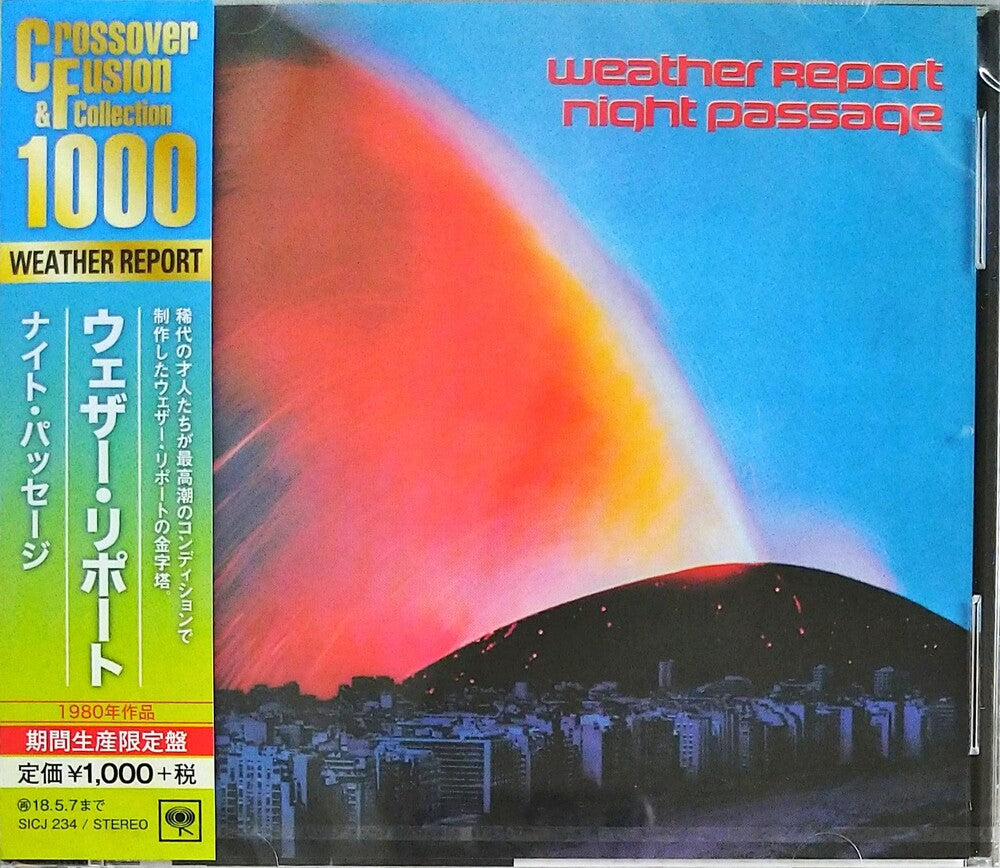 the album cover for Weather Report - Night Passage [Limited Edition] (Jpn)