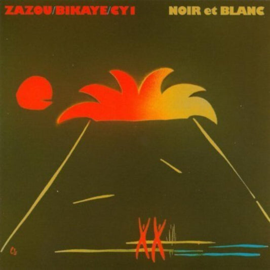 the album cover for Zazou / Bikaye / Cy 1 - Noir Et Blanc