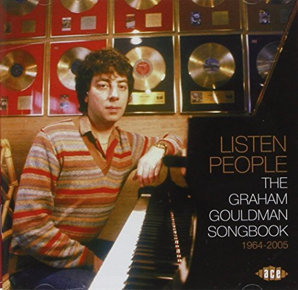 the album cover for Listen People Graham Gouldman Songbook 1964-2005 - Listen People (Various Artists)