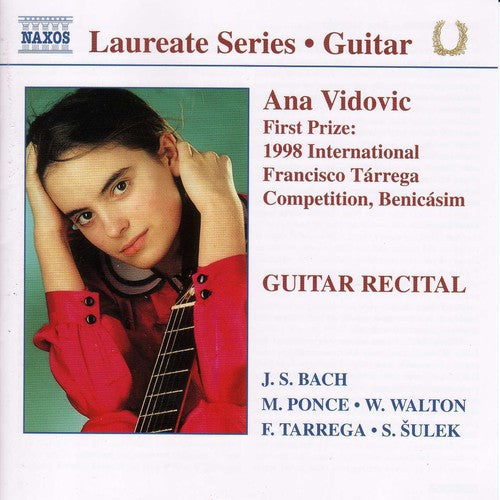 the album cover for Ana Vidovic - Ana Vidovic Guitar Recital