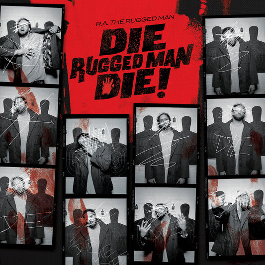 the album cover for R.A. The Rugged Man - Die Rugged Man Die