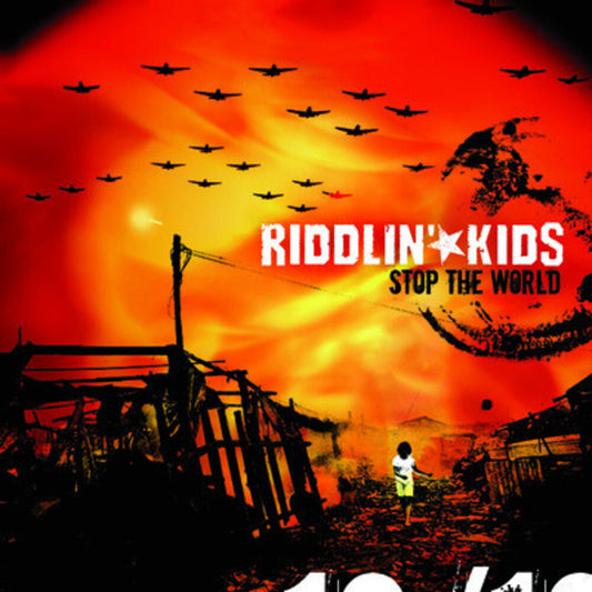 the album cover for Riddlin Kids - Stop the World