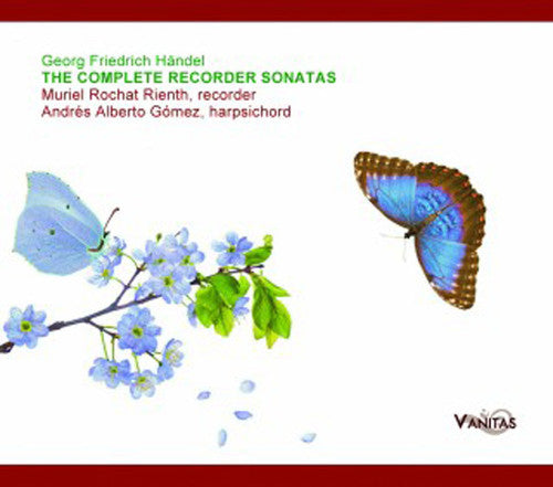 the album cover for Handel / Rochat Muriel Rienth - Complete Recorder Sonatas