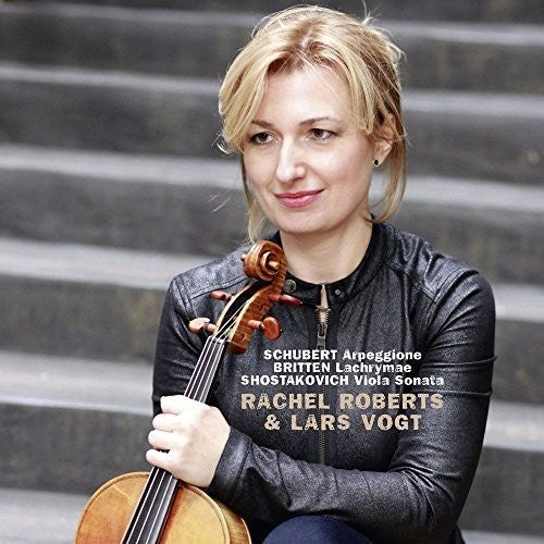 the album cover for Schubert / Rachel Roberts - ARPEGGIONE SONATA / LACHRYMAE / VIOLA