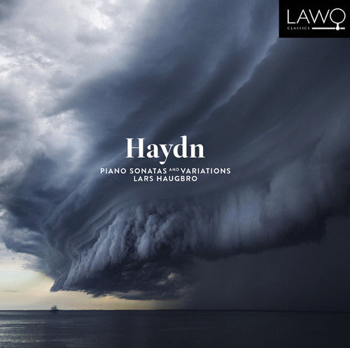 the album cover for Haydn / Lars Haugbro - Piano Sonatas and Variations