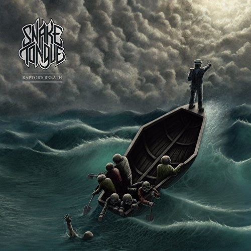 the album cover for Snake Tongue - Raptor's Breath