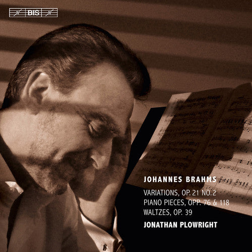 the album cover for Brahms / Plowright - Complete Solo Piano Music 3