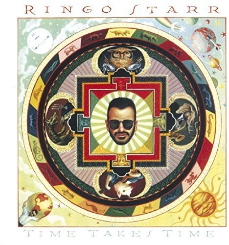 the album cover for Ringo Starr - Time Takes Time