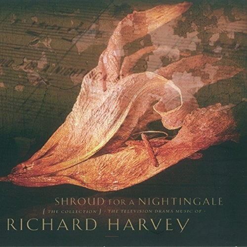the album cover for Richard Harvey - Shroud for a Nightingale