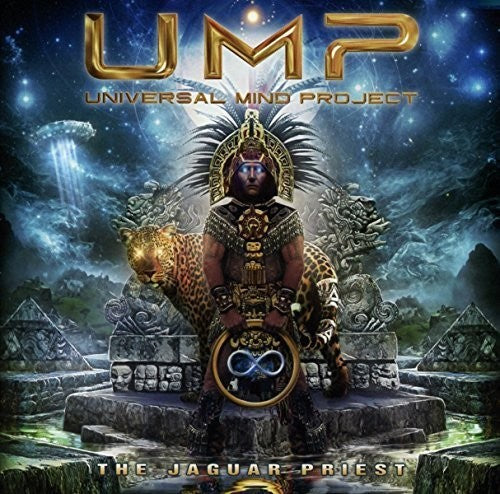 the album cover for Universal Mind Project - Jaguar Priest