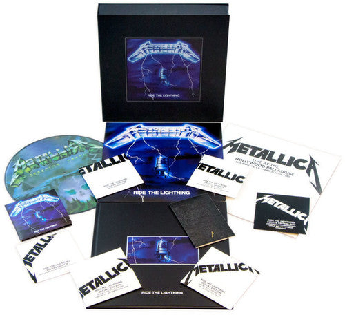 the album cover for Metallica - Ride The Lightning: Remastered [Deluxe Box Set]
