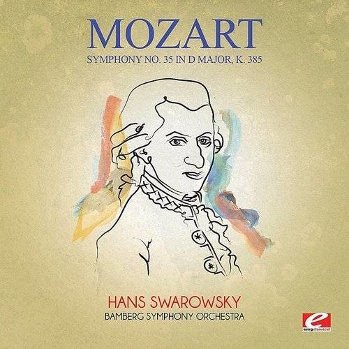 the album cover for Bamberg Symphony Orchestra - Symphony 35 in D Major K 385