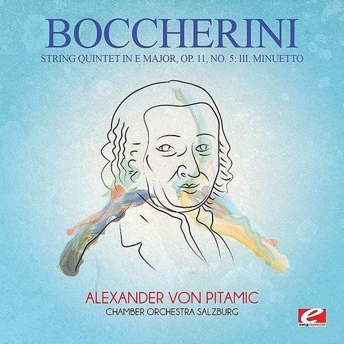 the album cover for Chamber Orchestra Salzburg - String Quintet in E Major Op 11 No 5