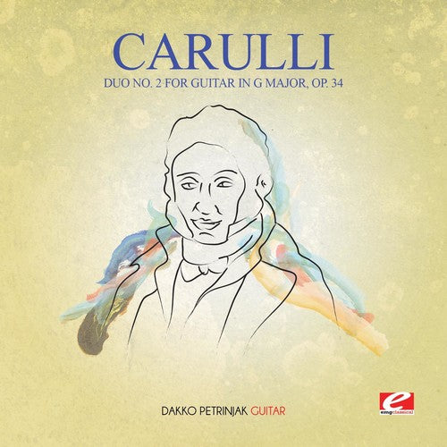 the album cover for Dakko Petrinjak - Duo 2 for Guitar in G Major Op 34