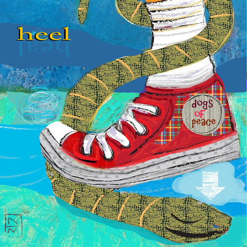 the album cover for Dogs Of Peace - Heel
