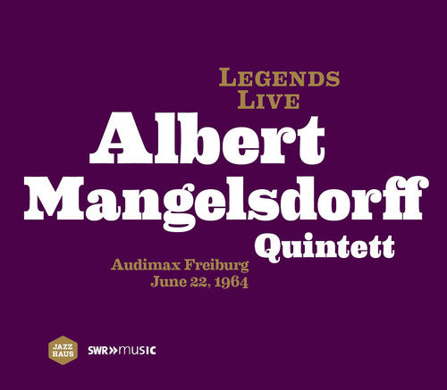 the album cover for Ralf Hubner / Albert Mangelsdorff Quintett - Albert Mangelsdorff Quintett