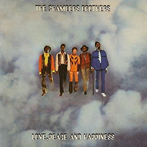 the album cover for Chambers Brothers - Love Peace & Happiness / Live at Bill Graham's