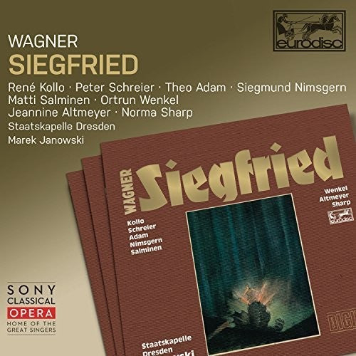 the album cover for Janowski - Wagner: Siegfried