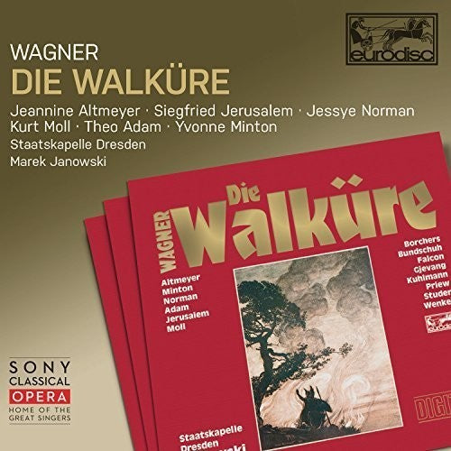 the album cover for Janowski - Wagner: Die Walkure