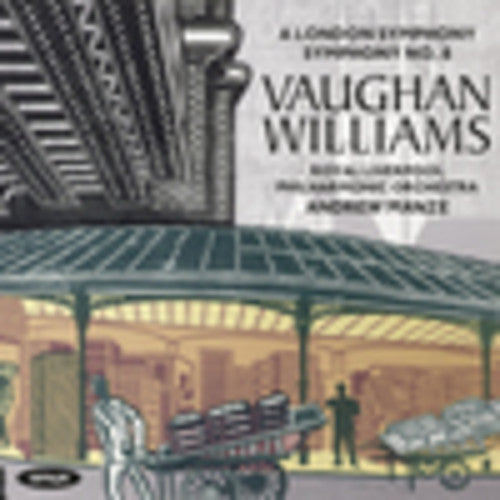 the album cover for Vaughan Williams -  London Symphony - Symphony No.8