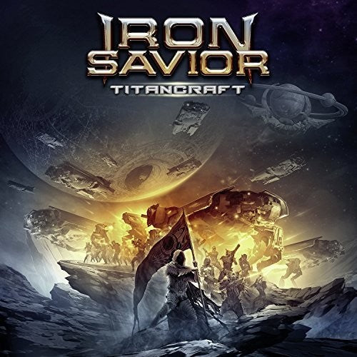 the album cover for Iron Savior - Titancraft