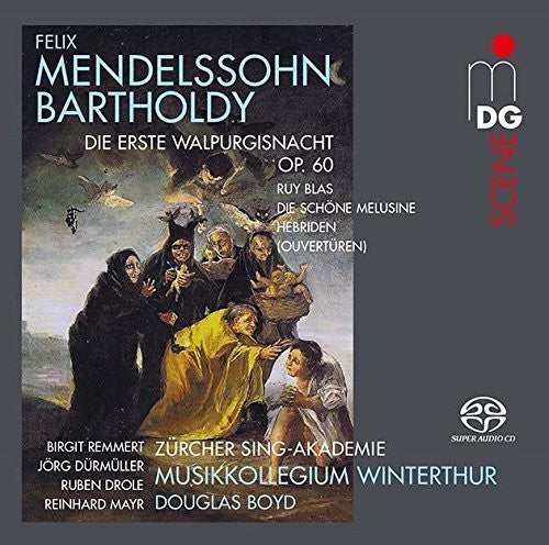 the album cover for Winterthur Musikkolegium / Boyd,Douglas - Mendelssohn: The First Walpurgis Night Overtures