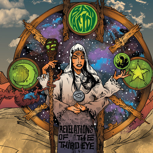 the album cover for Bad Acid - Revelations Of The Third Eye [Digipak]