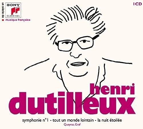 the album cover for Henri Dutilleux - Un Siecle De Musique Fracaise: Henri Dutilleux