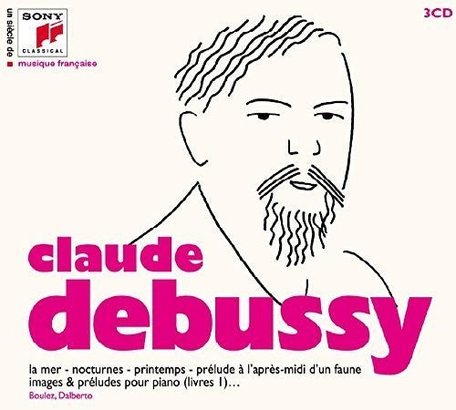 the album cover for C Debussy - Un Siecle De Musique Fracaise: Claude Debussy