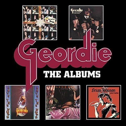 the album cover for Geordie - Albums: Deluxe 5cd Boxset (Box) [Deluxe] (Uk)