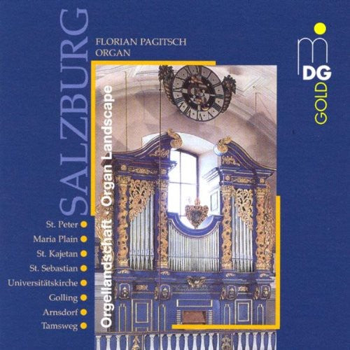 the album cover for Florian Pagitsch - Organ Landscape