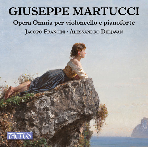 the album cover for Martucci / Alessandro Deljavan / Francini,Jacopo - Complete Works For Cello & Piano