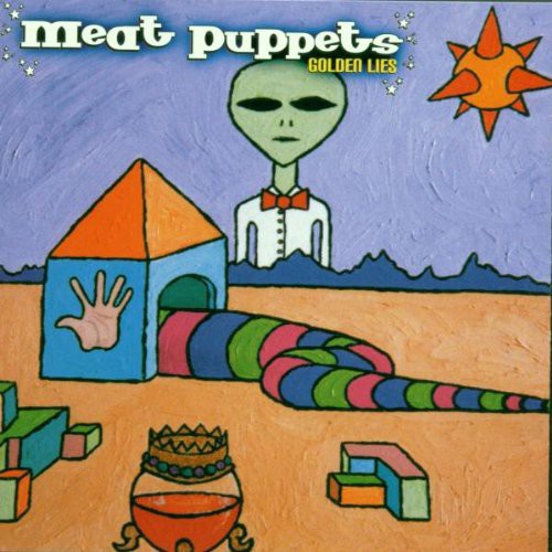 the album cover for Meat Puppets - Golden Lies