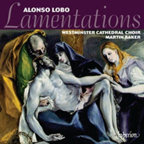 the album cover for Lobo / Westminster Cathedral Choir - Lamentations