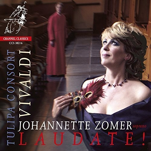 the album cover for Vivaldi / Johannette Zomer - Laudate - Vocal Works