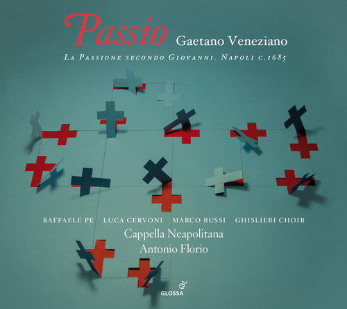 the album cover for Gaetano Veneziano / Pe,Raffaele / Cervoni,Luca - Gaetano Veneziano: Passio - La Passione Secondo