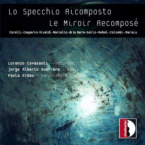 the album cover for Lorenzo Cavasanti - Recomposed Mirror