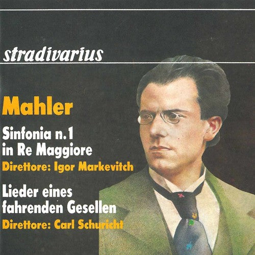 the album cover for Mahler / French National Orch / Markevitch - Sinfonia / Lieder