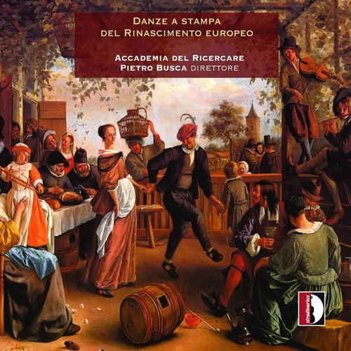the album cover for Pietro Busca - Danza a stampa del rinascimento europeo