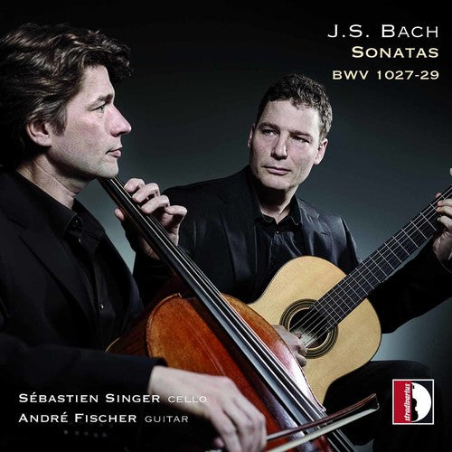 the album cover for Bach, JS / Fischer / Singer - Sonatas BWV 1027-1029