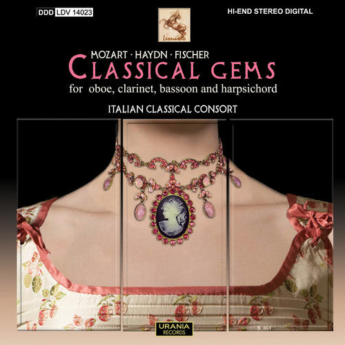 the album cover for J Fischer / Toschi,Guido / Magistrelli,Luigi - Classical Gems