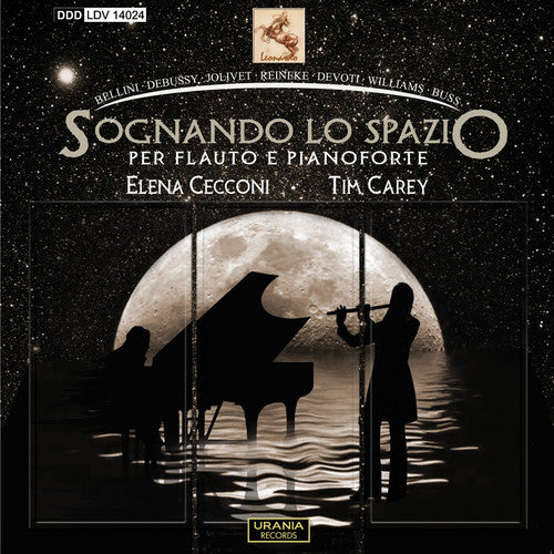 the album cover for V Bellini / Cecconi,Elena / Carey,Tim - Sognando Lo Spazio