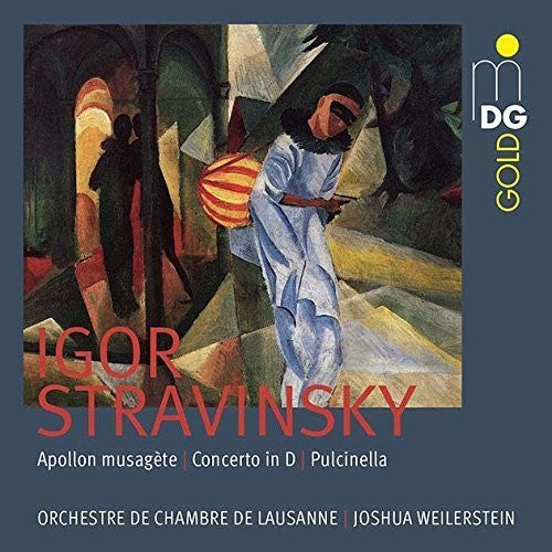 the album cover for Joshua Weilerstein - Stravinsky: Apollon Musagete - Symphony En E Flat