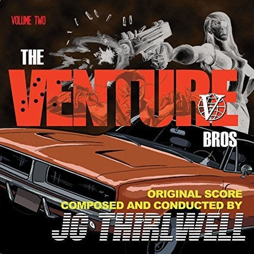 the album cover for JG Thirlwell - The Venture Bros.: Volume 2