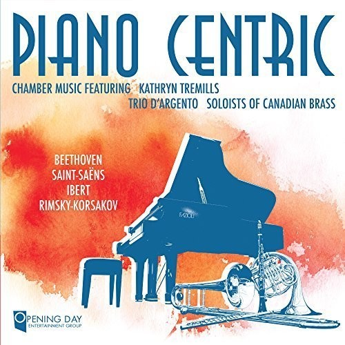 the album cover for Kathryn Tremills / Trio Dargento And Soloists - Piano Centric