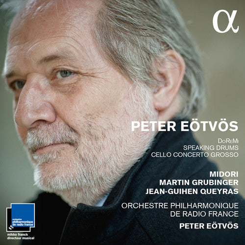 the album cover for Peter Eotvos / Orchestre Philharmonique De Radio - Speaking Drums